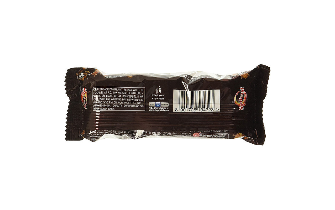 Sunfeast Bounce Choco Twist Biscuits   Pack  82 grams